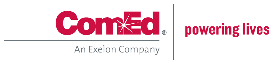 Logo for ComEd: Empowering Lives