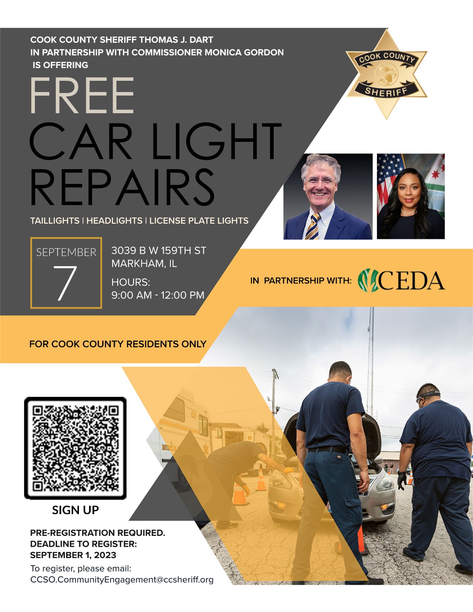 Free Car Light Repair